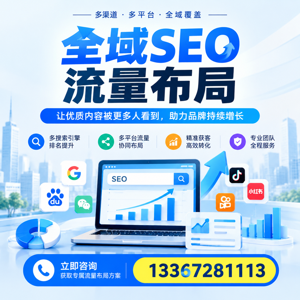 全域SEO流量布局工具推荐：商丘企业的选择清单